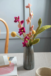 flower yellow - gevilte bloem