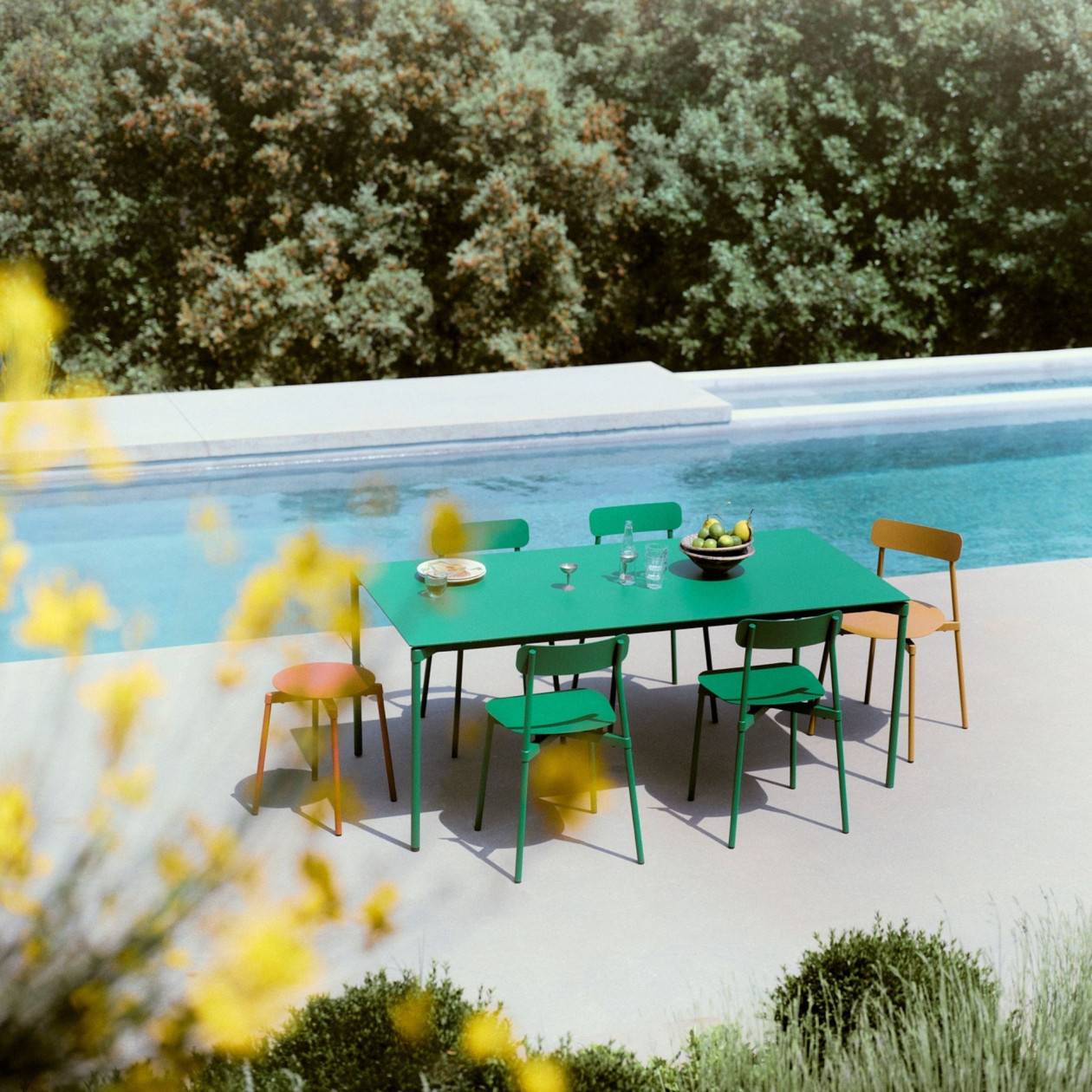 Fromme tafel rechthoekig