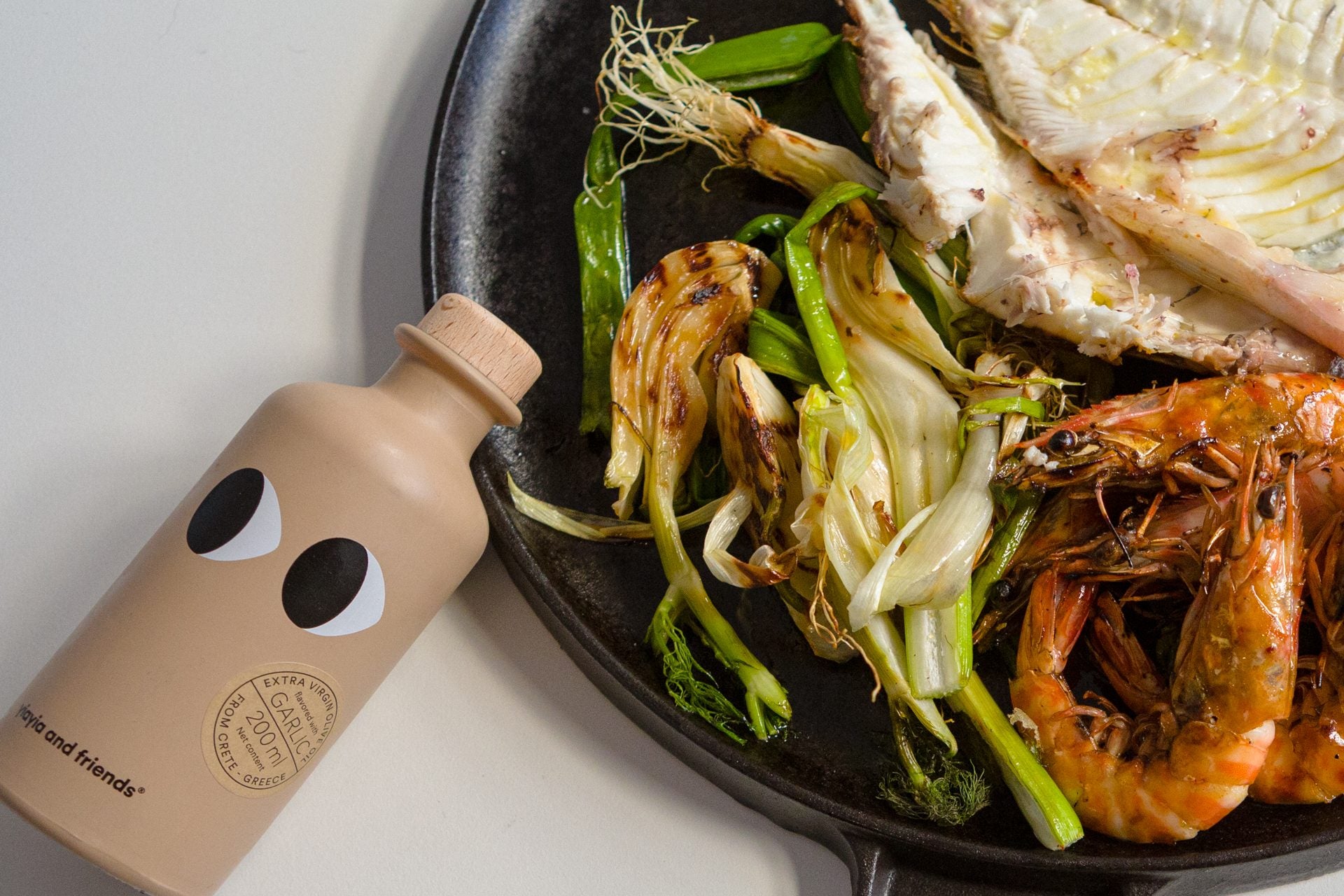 Extra Vierge Olijfolie met look