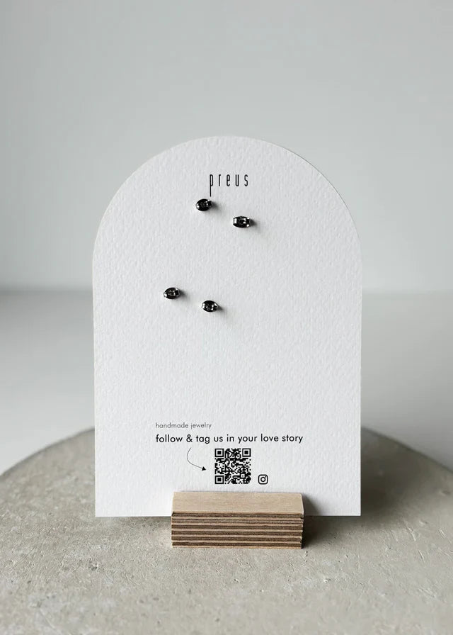Oorbellen - geschenkkaartje
