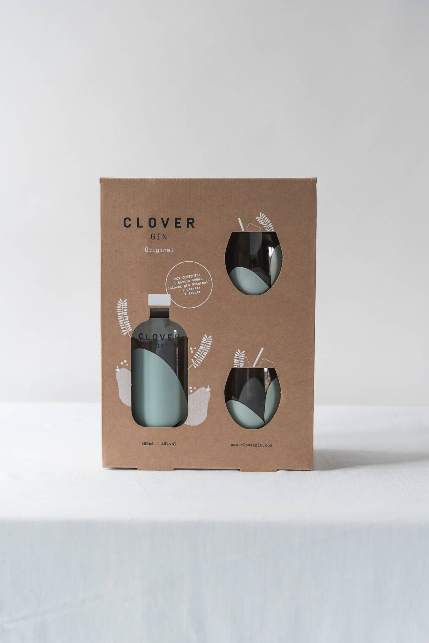 Clover gin original gift set