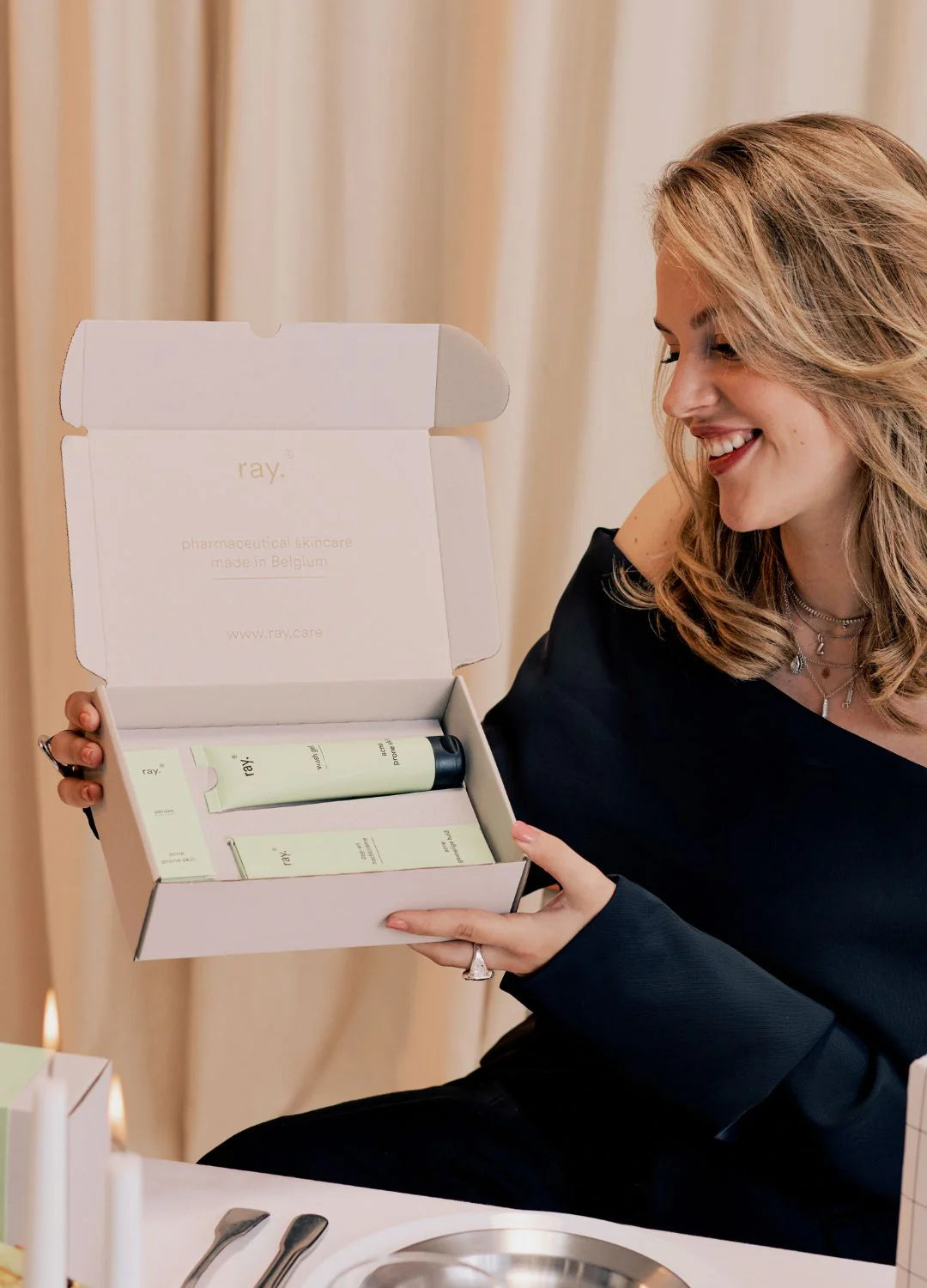 acne gevoelige huid routine - gift set