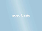 goed bezig - spiegelboodschap