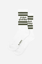 a-dam good day crew socks