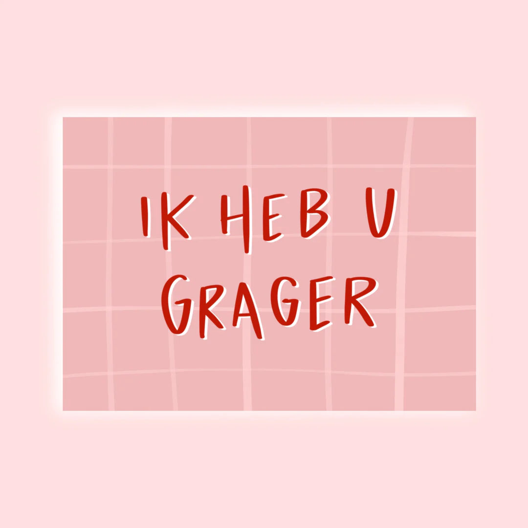 Kaart - Ik heb u grager