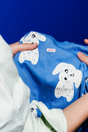 grote zus - strijklabel op kaartje