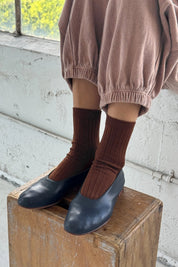 Her Socks cotton - Terracotta