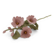 hollyhock light pink - gevilte bloem