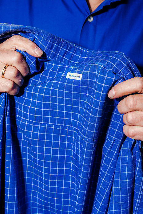 Ik ben bij je - Strijklabel op kaartje