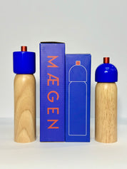 peper- en zoutmolen - blauw & rood