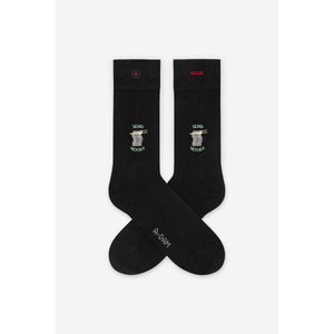 Black noodles socks