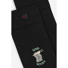 Afbeelding in Gallery-weergave laden, Black noodles socks
