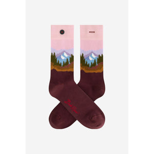 Gift set - Bob Ross painting socks