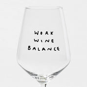Work wine balance - wijnglas