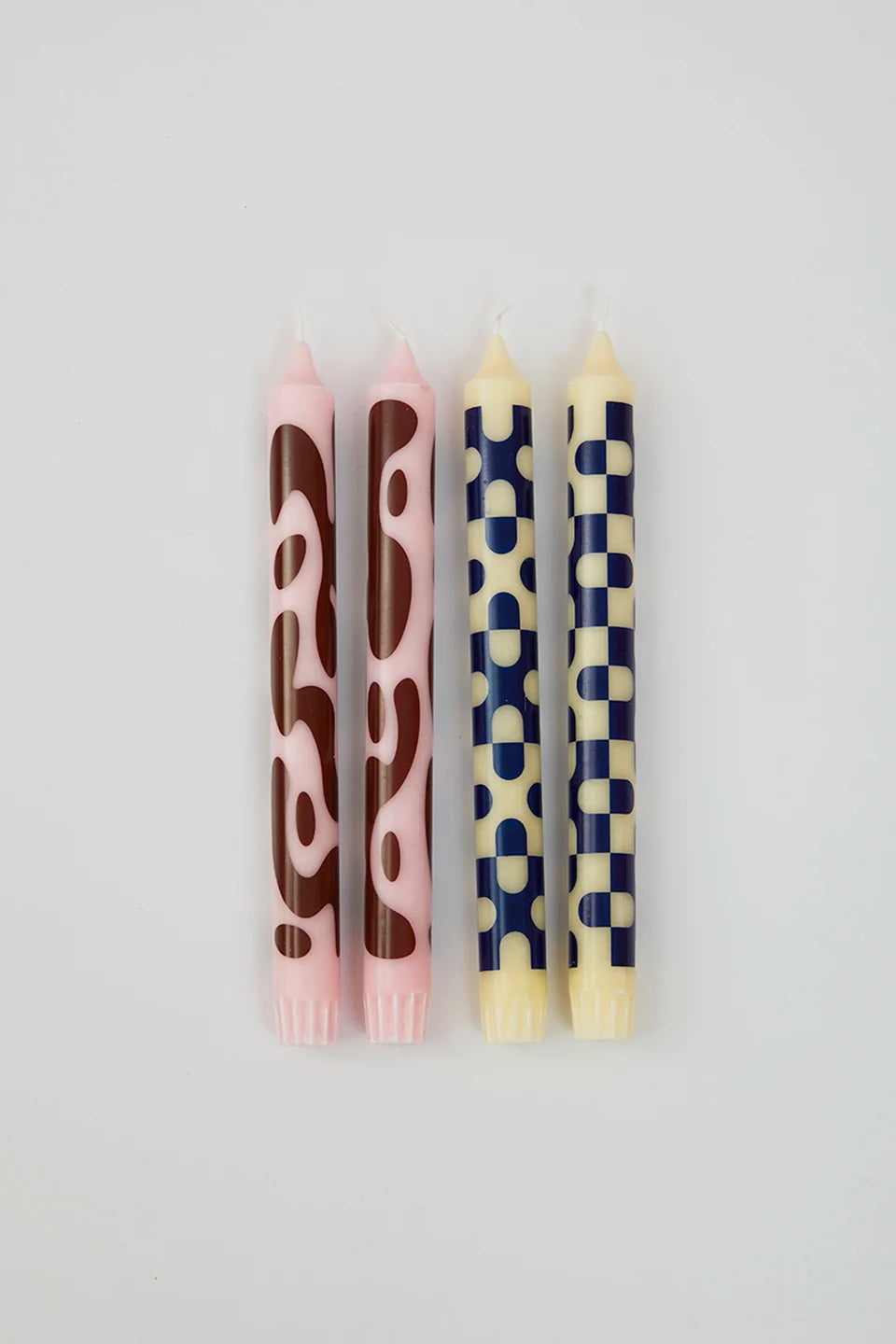 candles rose/yellow