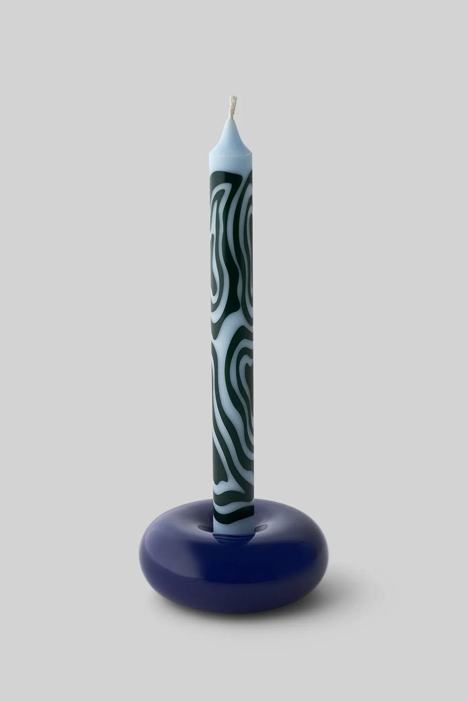 candles light blue/red
