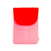 puffy laptopsleeve - coral