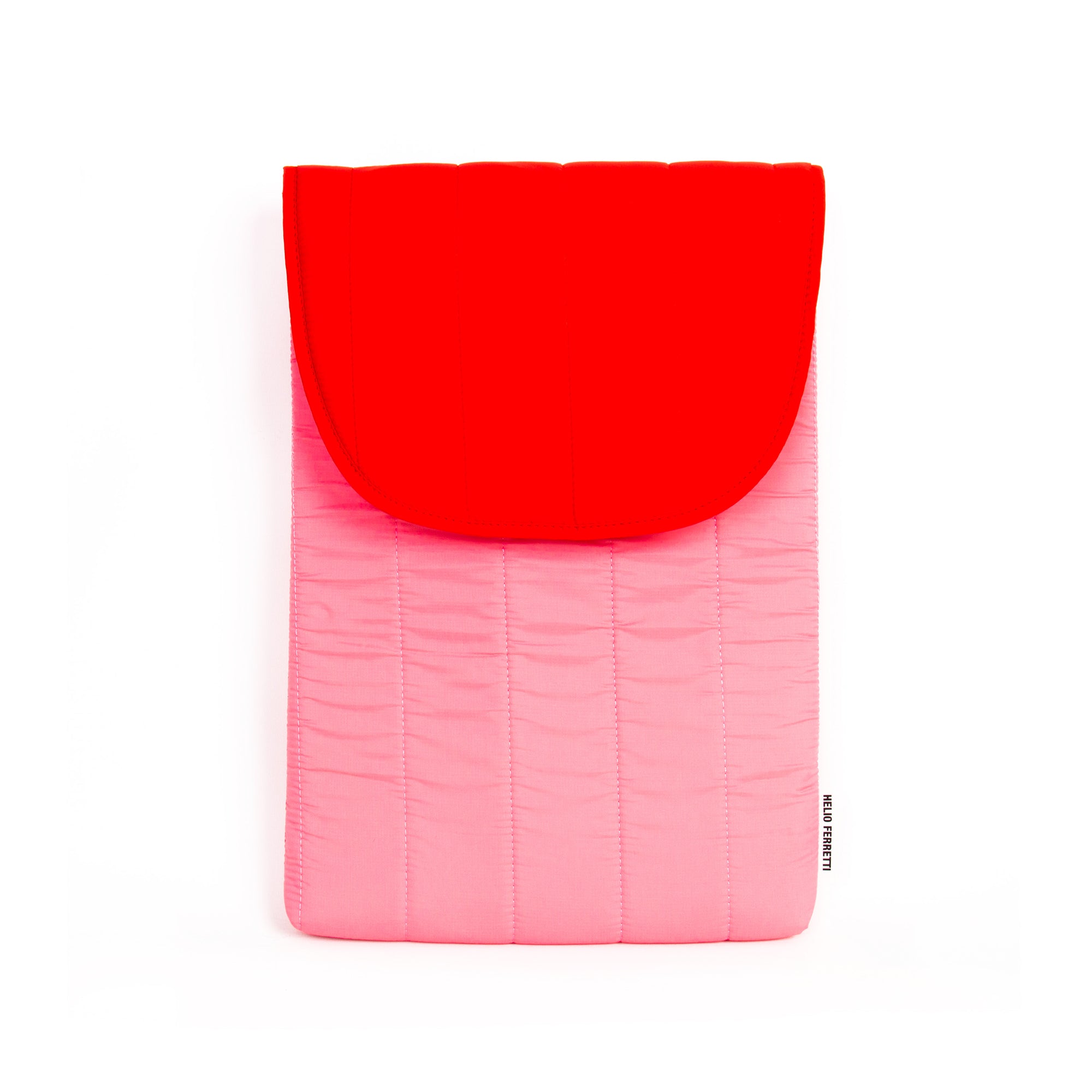 puffy laptopsleeve - coral