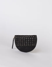 Laura Coin Purse - Black Woven