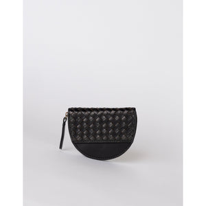 Laura Coin Purse - Black Woven