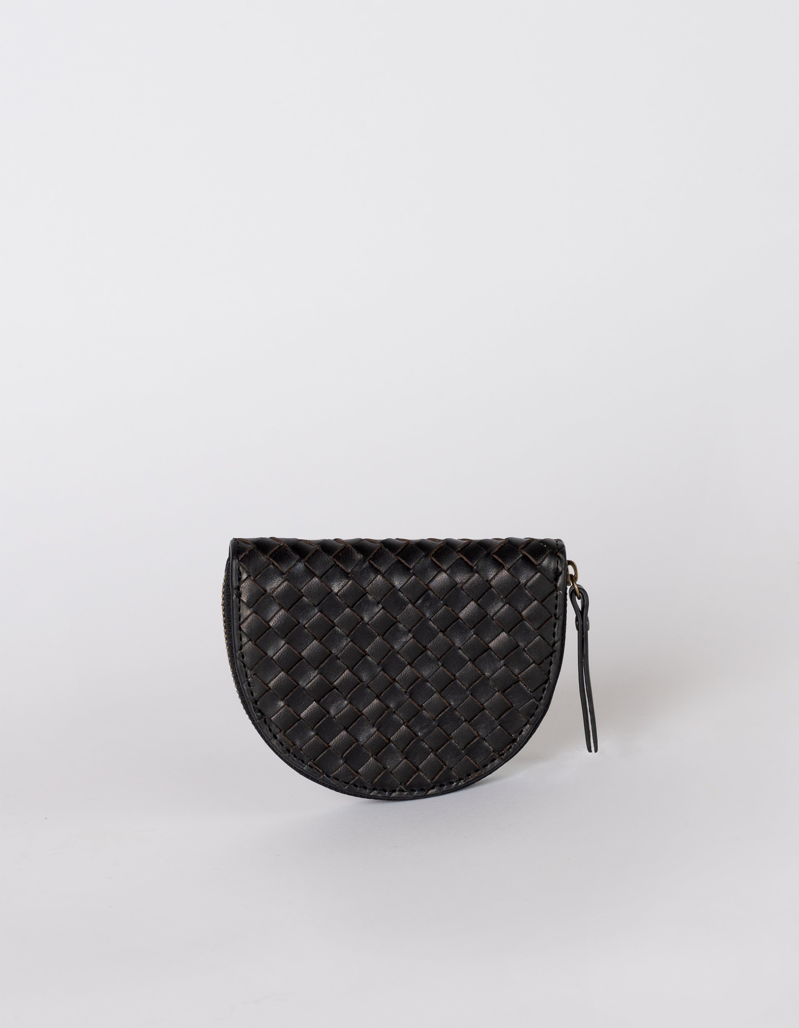 Laura Coin Purse - Black Woven