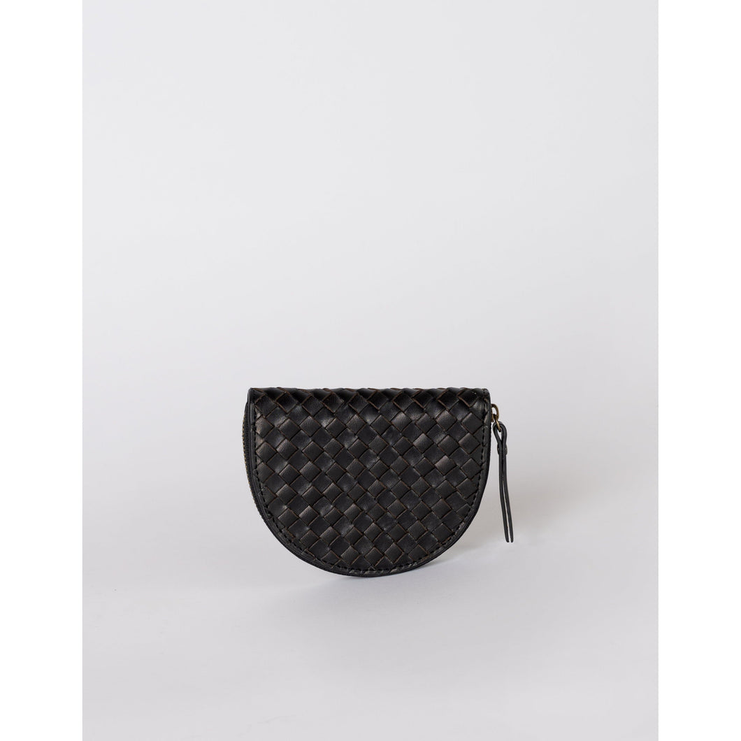 Laura Coin Purse - Black Woven