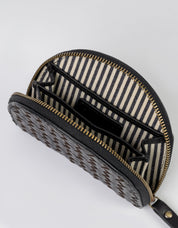 Laura Coin Purse - Black Woven