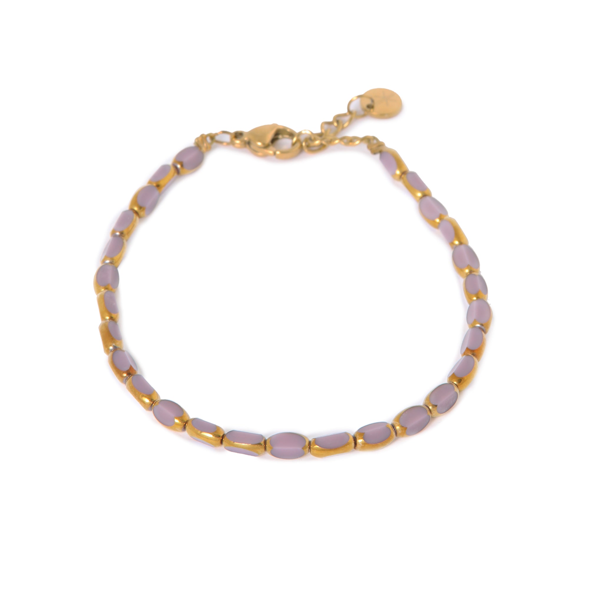 Lilac glow - armband