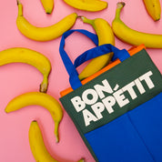 bon appétit lunchtas - blue