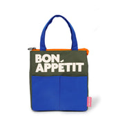 bon appétit lunchtas - blue