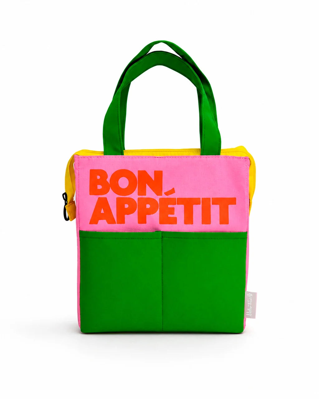 bon appétit lunchtas - pink
