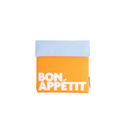 bon appétit orange - herbruikbare snackbag