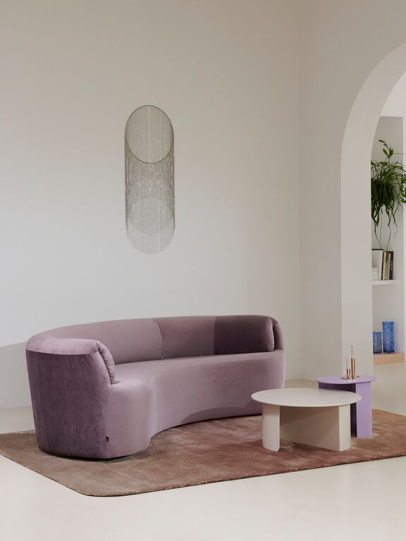 Plateau bijzettafel - Mint green