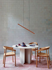 Plateau eettafel rond