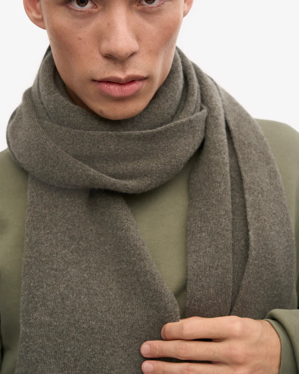 Merino wool scarf
