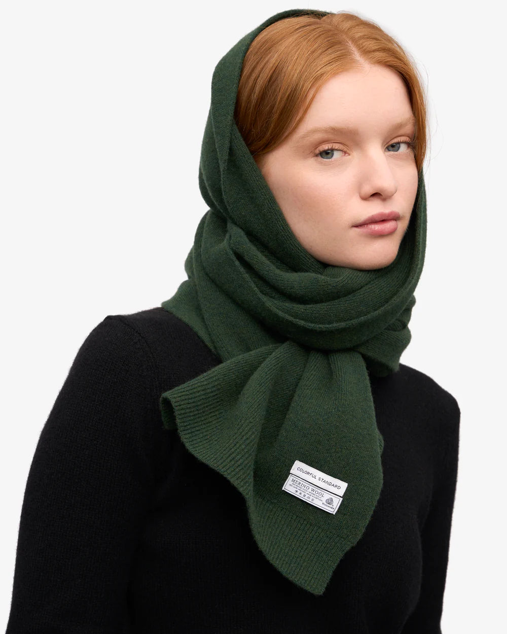 Merino wool scarf