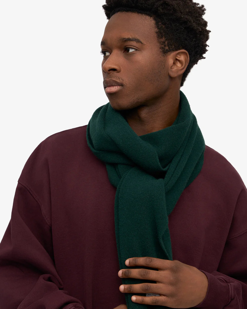Merino wool scarf