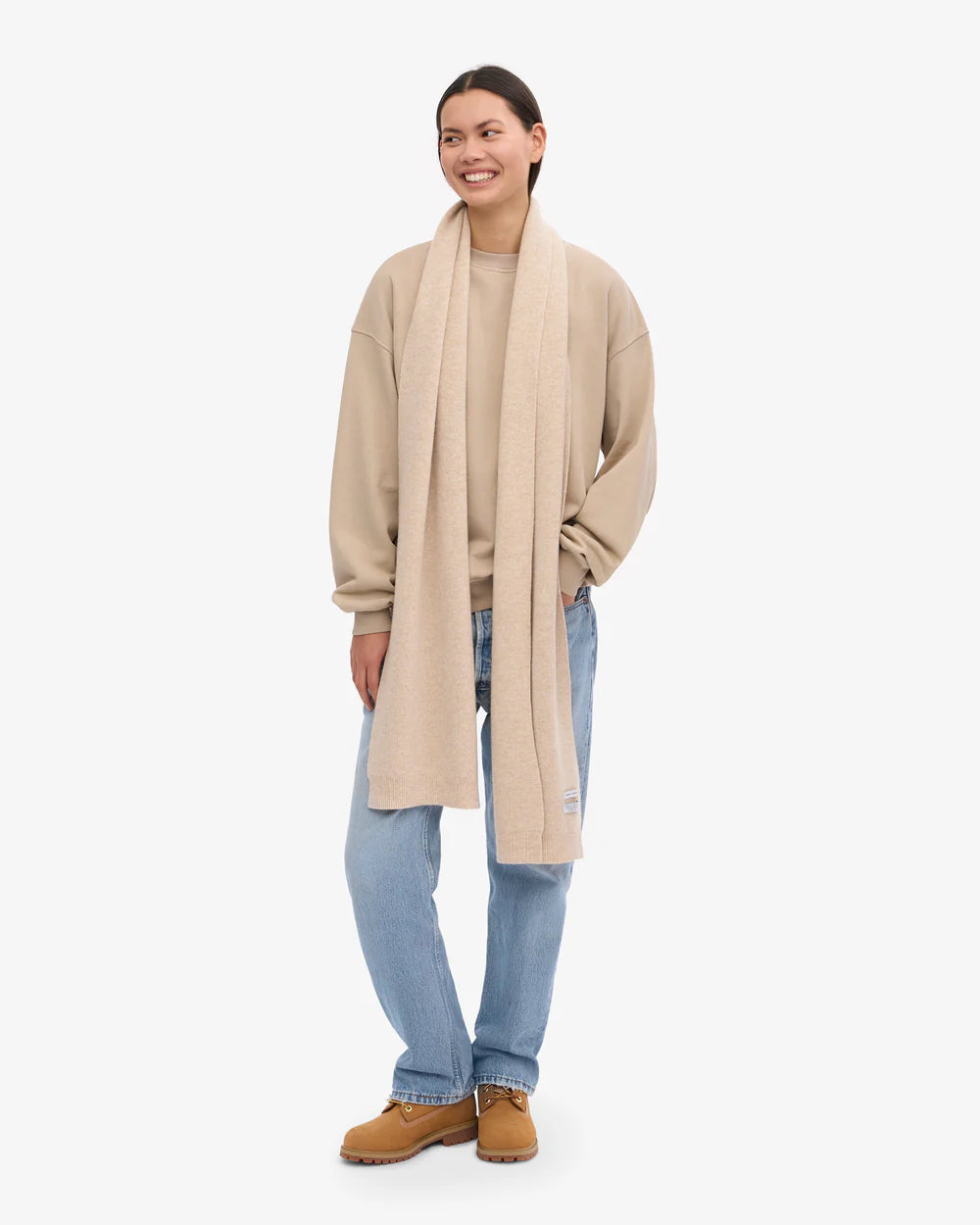 Merino wool scarf