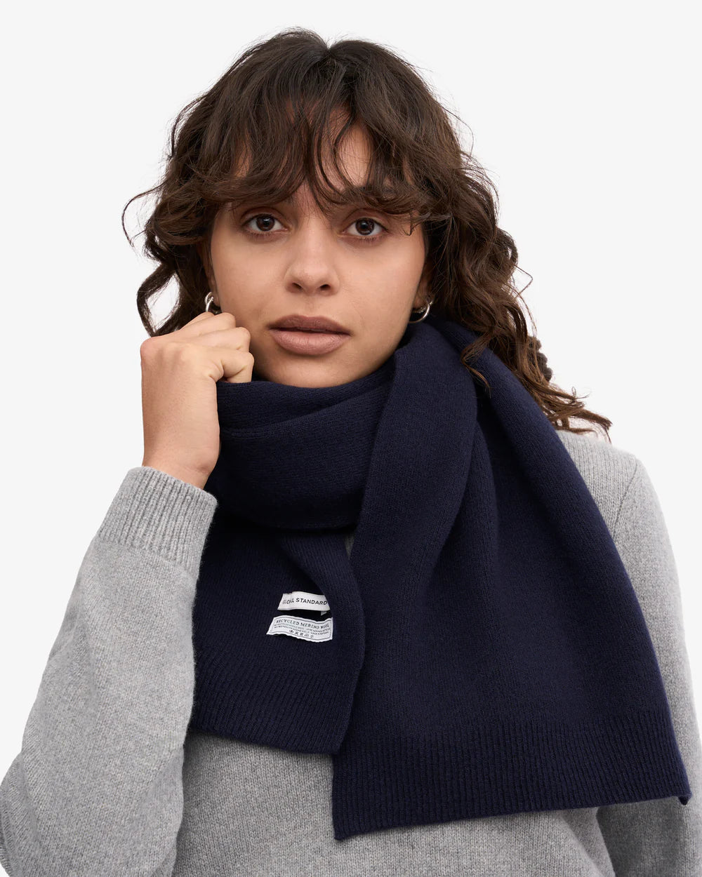 Merino wool scarf