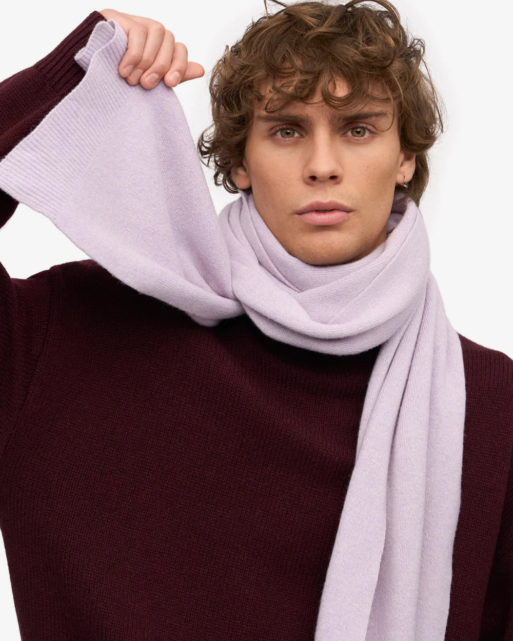 Merino wool scarf
