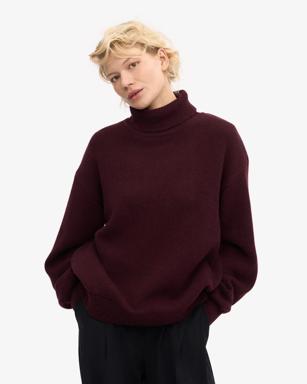 Merino wool turtleneck