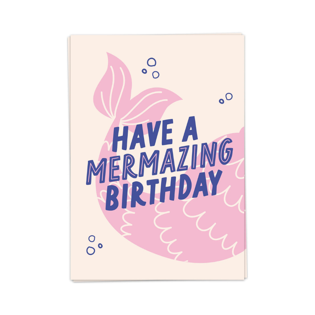 Kaart - Mermazing birthday