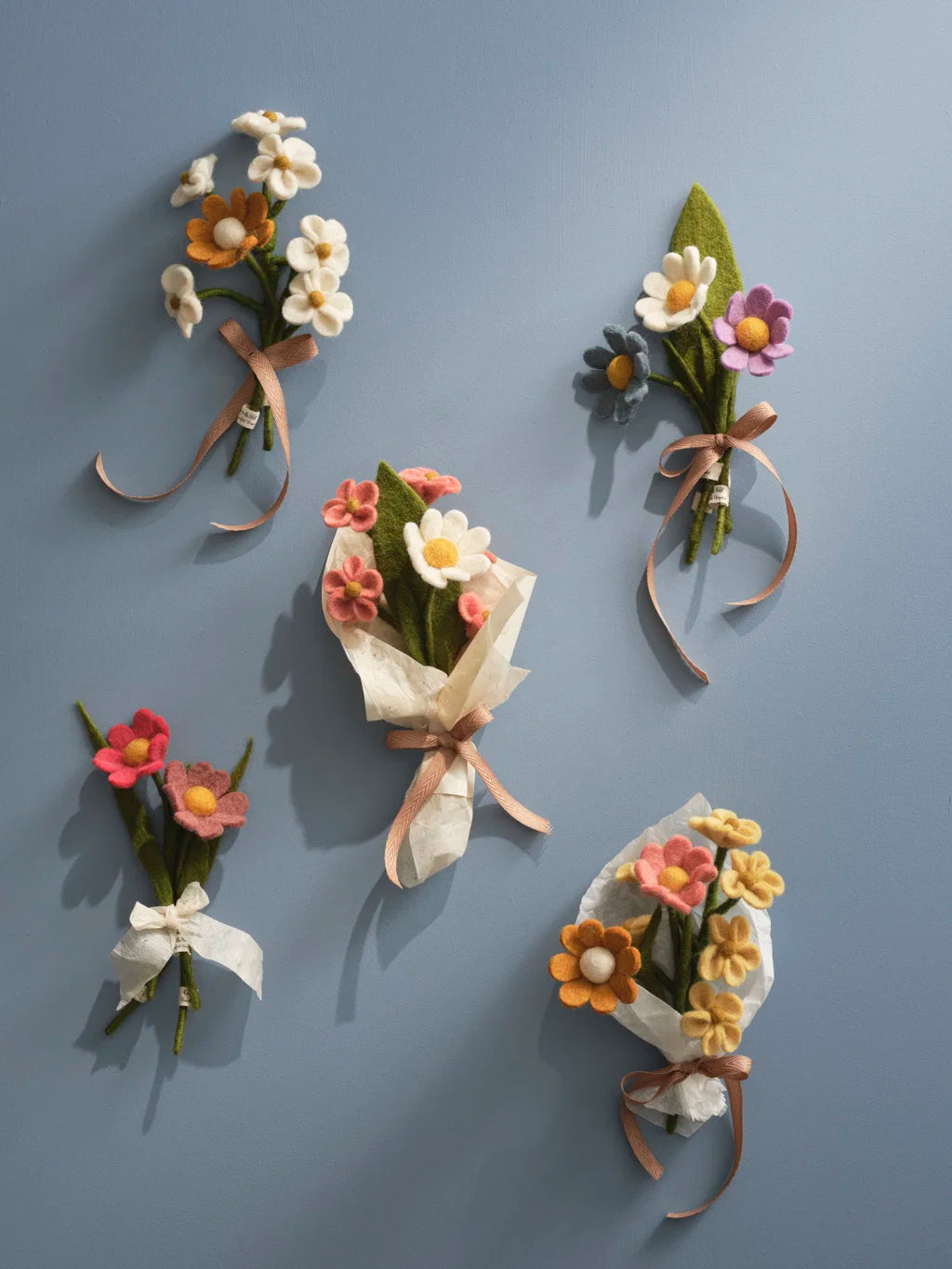 mini anemone set/3 - gevilte bloem