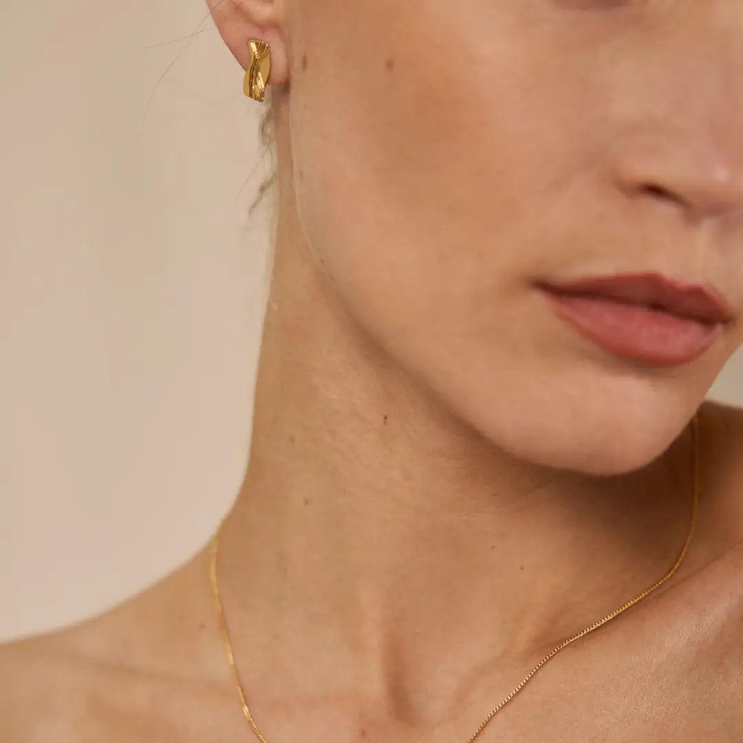 mini jacquard - oorbellen