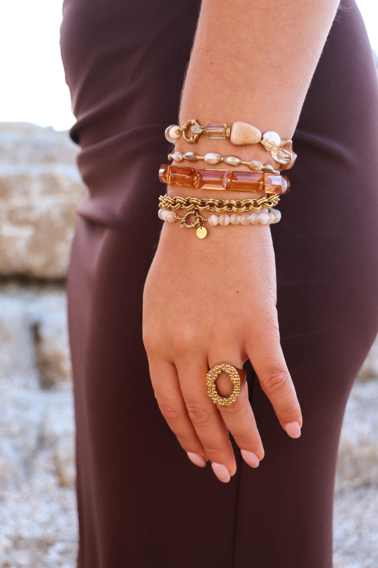 natural shell - armband