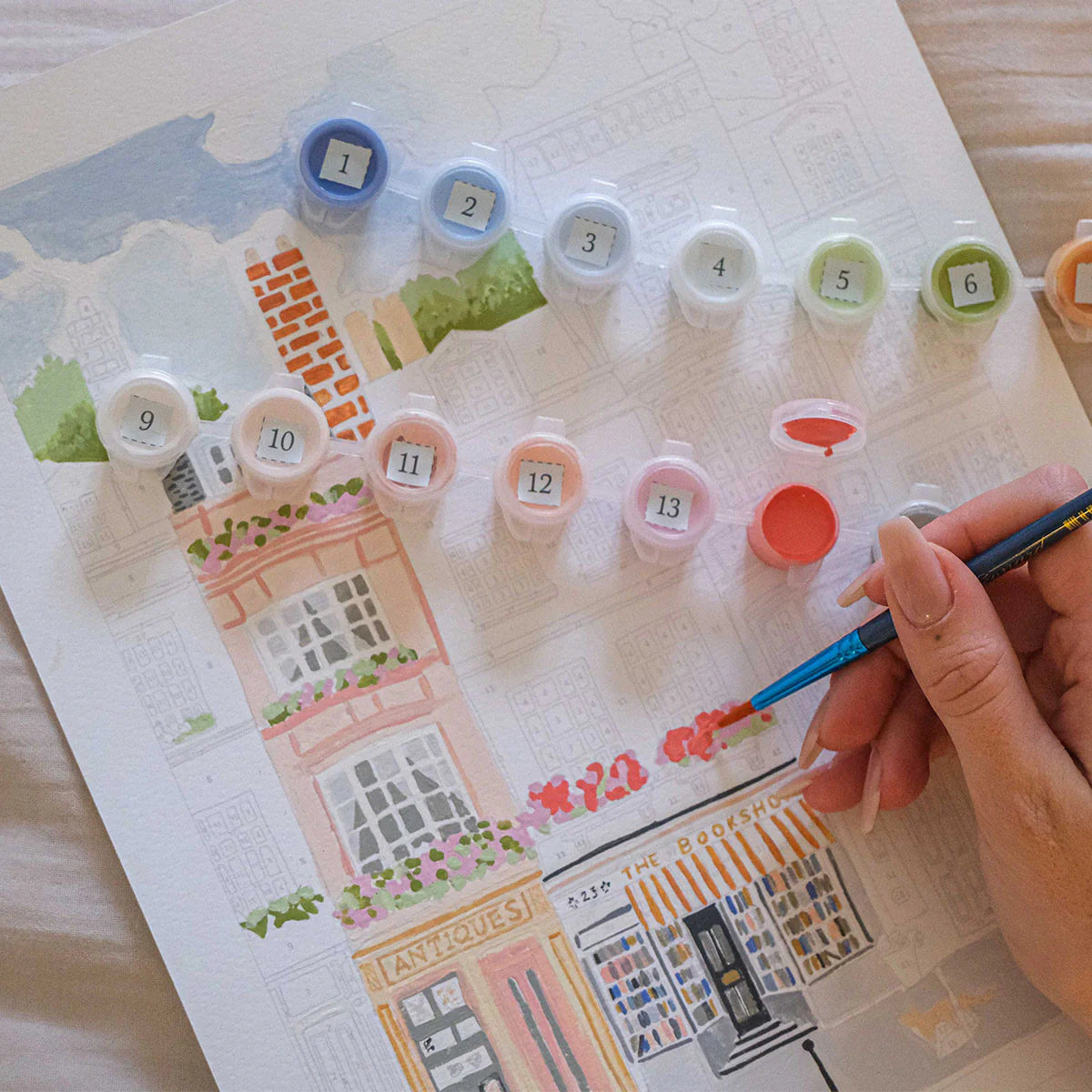notting hill - paint by numbers kit
