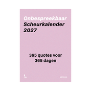 scheurkalender 2027 - onbespreekbaar