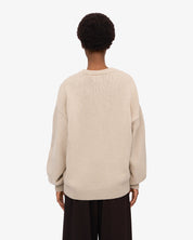 oversized merino wool crew unisex