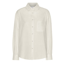 Afbeelding in Gallery-weergave laden, Organic Oversized Shirt - Ivory white
