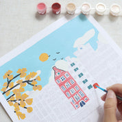 sip & paint by numbers